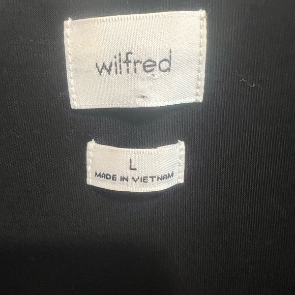 Aritzia Wilfred Black Lune dress size L - Picture 5 of 6